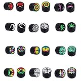 BodyJ4You 24PCS Fake Plugs Non Piercing Earrings Set Magnetic Logo Illusion Cheater Faux Gauges