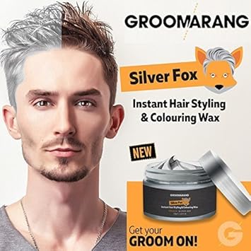 Buy Groomarang Silver Fox Instant Free Style Hair Styling