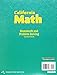 California Math Homework and Problem Solving, Grade 1
