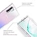 BENTOBEN Galaxy Note 10 Phone Case Clear, Transparent 3 in 1 Shockproof Heavy Duty Rugged Hybrid Hard PC Back Soft TPU Bumper Full Body Protective Cover for Samsung Note10 2019, Glitter Crystal Clear