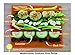 NewGem Carrot & Tomato Sandwich Wraps, Gluten Free, Paleo, Keto Friendly, Low Calorie, Bread Alternative, Low Carb Tortilla Wraps, (Pack of 4)