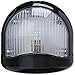 Bargman 30-80-005 Porch Light with Black Base, Clear Lens