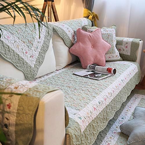 YUNJIE Anti-slip Sofa cover, Cotton Slipcover sofa, Couch covers, Furniture protector, For dogs and kids-P 90x180cm(35x71inch)