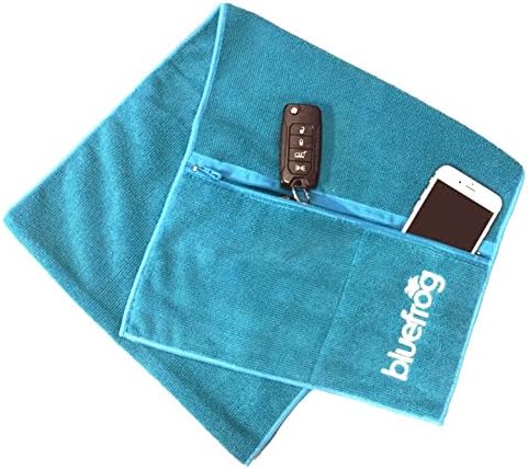 Blue Frog Split Pocket Sweat Towel