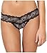 Rene Rofe Women's Crotchless Lace Thong Panty