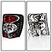 Spyder 5005625 Jeep Grand Cherokee 99-04 Euro Style Tail Lights - Black
