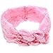Defitck Baby Girls Headbands set Newest Turban Head Wrap Knotted Hair Band Baby Hair Accessorie (ted003-7PCS ) OS Multi-Color
