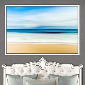 signwin Framed Canvas Wall Art Coastal Freedom Aerial...