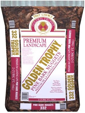 OHIO MULCH 332NA 2CUFT Golden Trophy Pine Bark Nuggets