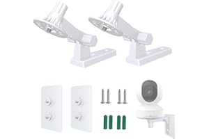DRSN 2 Pack Wall Mount Compatible for Blink Mini Pan, Adjustable Security Wall Mount Bracket