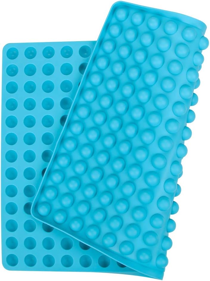 webake Silicone Baking mat 1.5 cm Hemisphere Baking Mould for Dog Biscuits 221 Dog Treats Puppy Cookies Chocolate Moulds Dog Food Mold Cooking Mats(39 x 28.2cm - Image 4