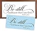Be Still and Know That I Am God Bible Stencil for Painting Wood Signs, Psalms 46:10, Reusable & Sturdy