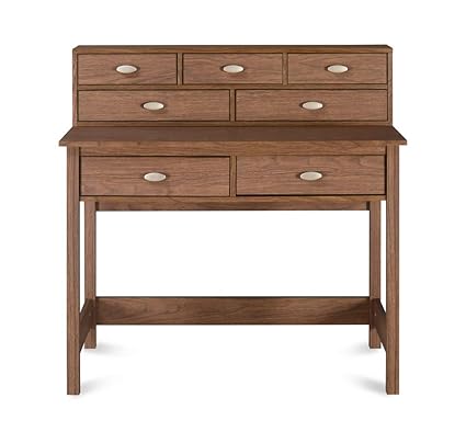 @home by Nilkamal Hoffman Study Desk with Storage (Walnut)