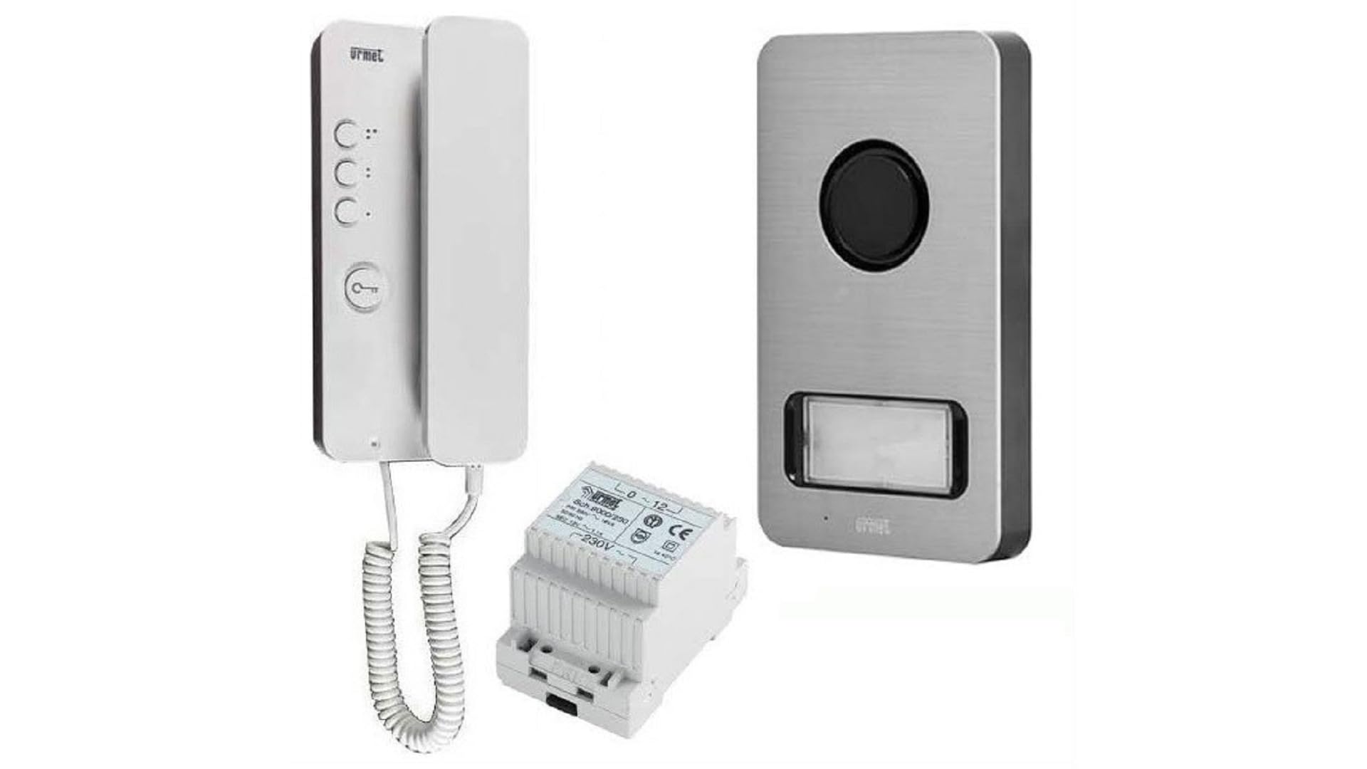 4+N MONO AND BIFAMILYAR CITO-PHONE KIT WITH MIKRA BUTTON 1122/6201