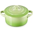 Le Creuset Stoneware Mini Round Cocotte, 8 oz., Palm