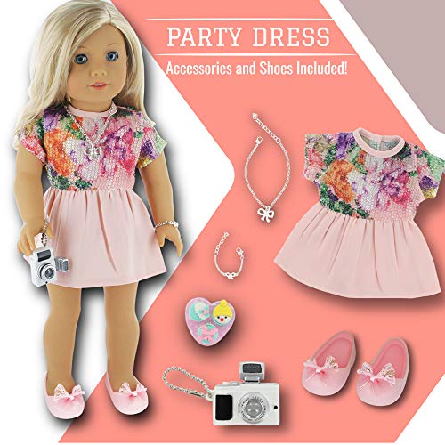 image for PZAS Toys Doll Clothes Fits American Girl Doll Clothes- 5 Complete Out