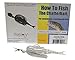 Chatterbait Kit - Z-Man 3/8oz Chatter Bait + Z-Man Razor ShadZ + How to Fish Guide (White)