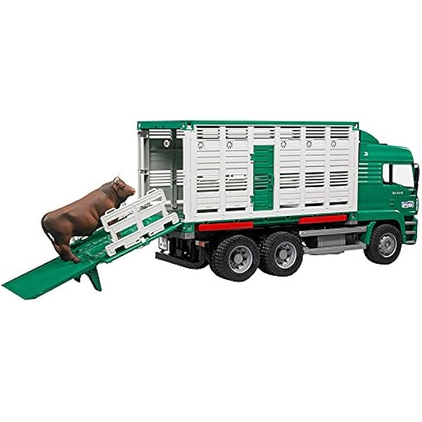 camion de ganado bravo de juguete