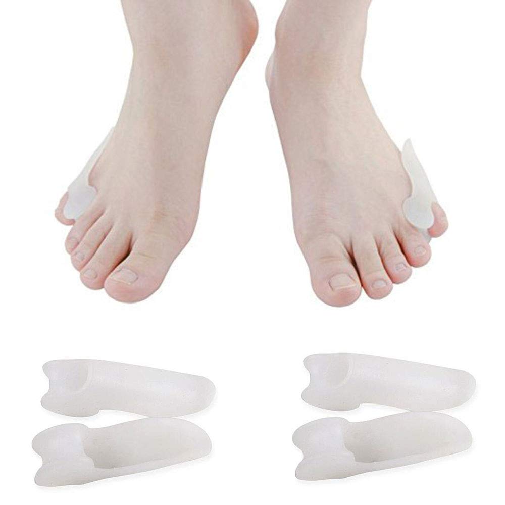 PEDIMEND Bunion Aid Corrector Splint - Small Pinky Toe Tailor's Bunion Pain Relief Pads – Tailor’s Bunion Protector - Callus Relief Wrap – UNISEX - Foot Care (Two Pairs)