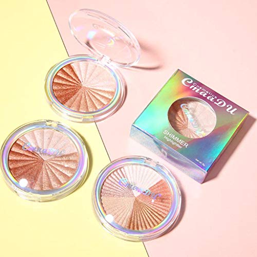 6 TADAMI+Professional+Bronzer+Highlighter+Palette