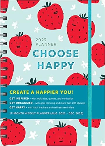 2023 Wellness Calendar Amazon.com: 2023 Choose Happy Planner: 17-Month Weekly Happiness Organizer  With Inspirational Stickers (Thru December 2023) (Inspire Instant Happiness  Calendars & Gifts): 9781728249896: Sourcebooks: Books