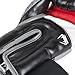 Venum Elite Boxing Gloves, Black/Red/Grey, 16-Ounce