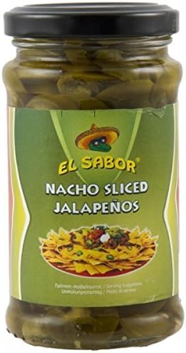 El Sabor Nacho Sliced Jalapeno, 225g