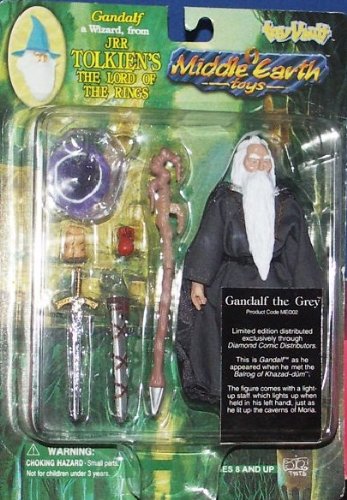 Gandalf the Grey Middle Earth Toys Toy Vault Figure