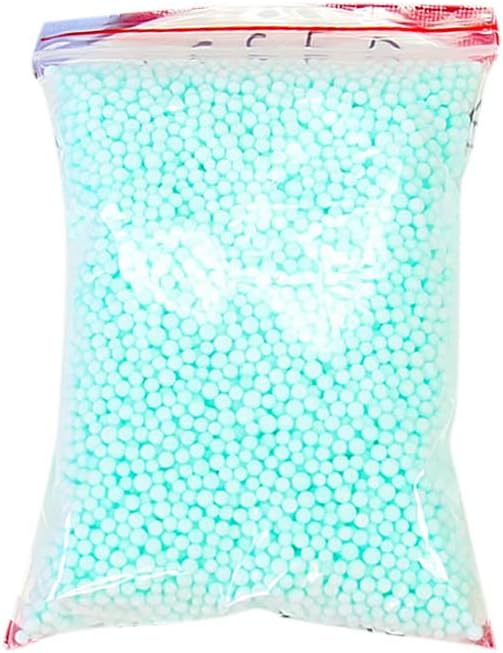Warm Color Snow Mud Particles Accessories Tiny Foam Beads Slime Balls Supplies