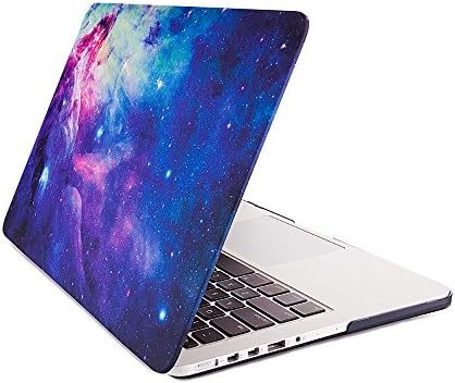 Macbook Pro 15 Case, Topinno Hard Case Print Frosted for MacBook Pro 15 inch (Model: A1286) - NebulaII Pattern Rubber Coated Hard Shell Case Cover&amp;Free Keyboard Cover Skin