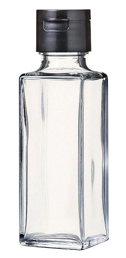 Amazon スクエアボトル ドレッシング100 40 X 40 X H130mm 100ml Amazon スクエアボトル ドレッシング100 40 X 40 X H130mm 100ml
