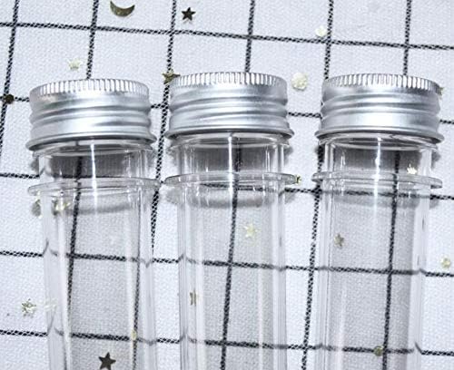 Hj 試験管 小分け 保存容器 クリア 小分けボトル 詰め替え容器 漏れ防止 持ち運び 調味料 薬 トラベルボトル 50pcs B081dtbj1x 1 390円