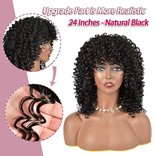 Short-Curly-Wigs-for-Black-Women-Natural-Black-Synthetic-African-American-Full-Kinky-Curly-Afro-Hair-Wig-with-Bangs