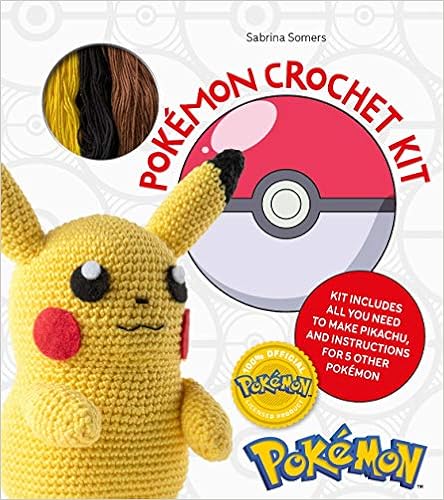 Pokémon Crochet Kit: Kit includes everything you need to make Pikachu and instructions for 5 other Pokémon - 