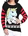 v28 Ugly Christmas Sweater, Women Girl Junior Unicorn Clothes Jumper Red Sweater