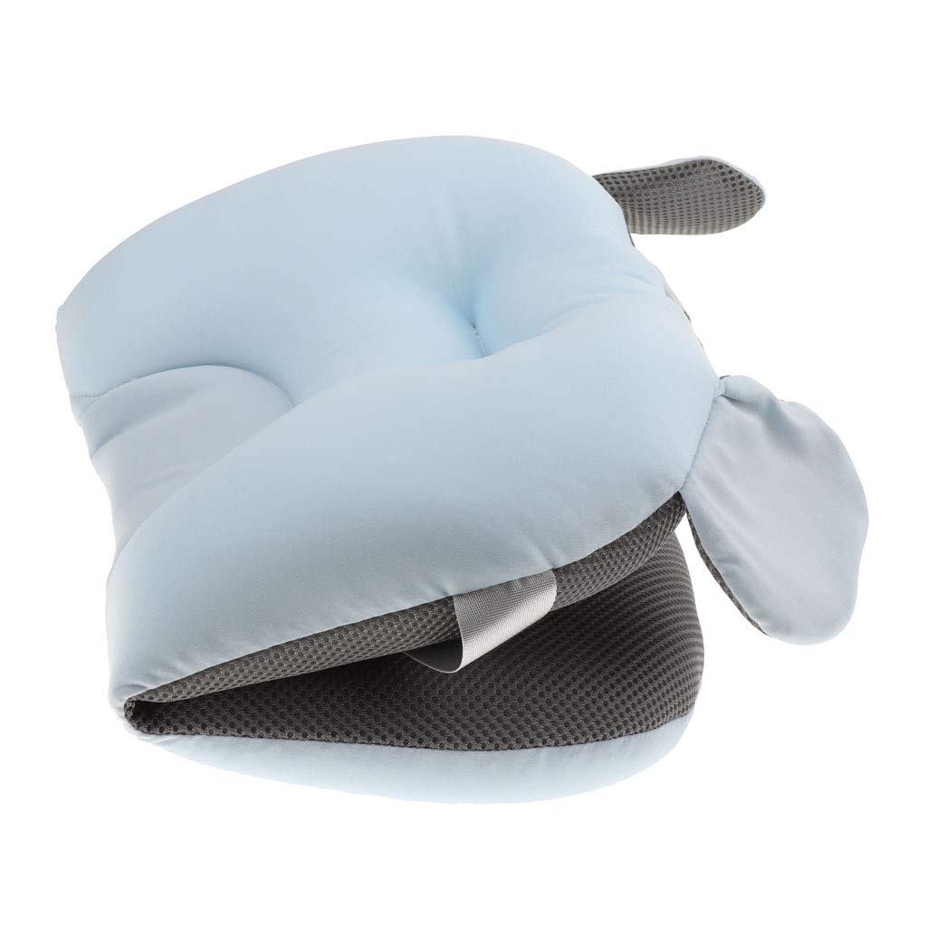 F Fityle Support De Baignoire Reticulaire Doux Siege De Bain Bebe Antiderapant Filet De Securite 52x32x9cm Bleu Toilette De Bebe Le Bain Mkyra Org