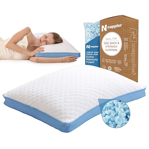 Nappler Shredded Memory Foam Pillow