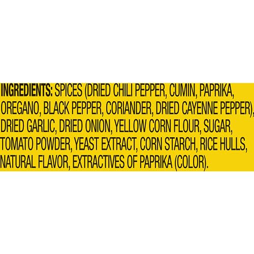 DASH SALT-FREE TACO SEASONING BLEND, 2.5 OUNCE