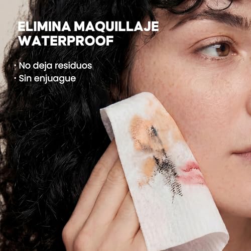 Elementa Toallitas Desmaquillantes Individuales, Toallitas Húmedas para Desmaquillar Ojos y Rostro, con Aloe Vera y Vitamina E, Hipoalergénicas, Biodegradables | 20 Toallitas Individuales