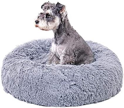 Speedy Pet Ultra Soft Dog Cat Beds, Luxurious Warm Dog Puppy Kitten Cozy Sleeping Cushion Mat Round Bed,Machine Washable