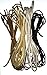 UnCommon Artistry Faux Suede Leather Cord Variety Pack (Metallic Mix)