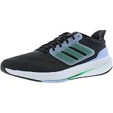 Adidas Men's ULTRABOUNCE Running Shoes (Carbon/Court Green/Core Black, US Footwear Size System, Adult, Men, Numeric, Medium, 10)