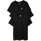 Lacoste Men's Cotton Undershirt Crew Tee 3 Pack