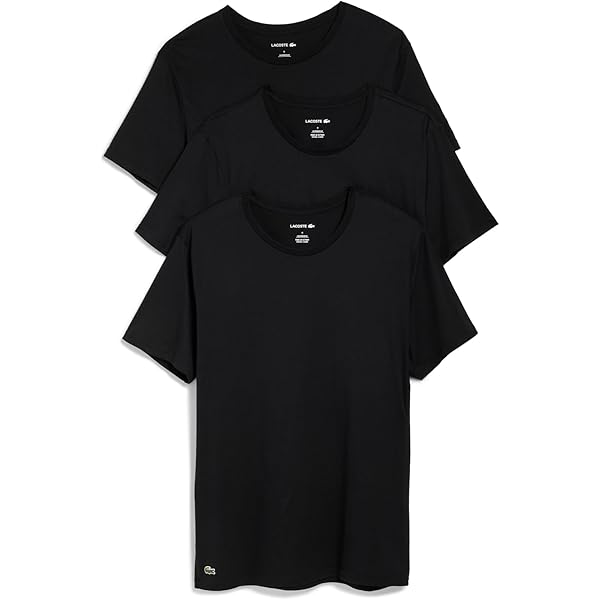 Emporio Armani Tシャツ 3枚セット Emporio Armani Men's Cotton Crew Neck T-Shirt, 3-Pack, Black