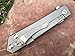 TACTICAL GEARZ TG Saint T, Tc4 Titanium EDC Folding Knife w/Sheath! Ball Bearing System, Razor Sharp CPM-D2 Steel Blade! (Saint T)