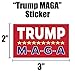 Pro Trump & American Flag Hard Hat & Helmet Stickers: 4 Decal Value Pack. Great for a Motorcycle Biker Helmet, Construction Toolbox, Hardhat, Mechanic Shop & More. Great Gift for Any Patriot. USA Made