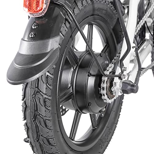 XPRIT Folding Electric Bike, Light Weight, LCD Display, Full Throttle