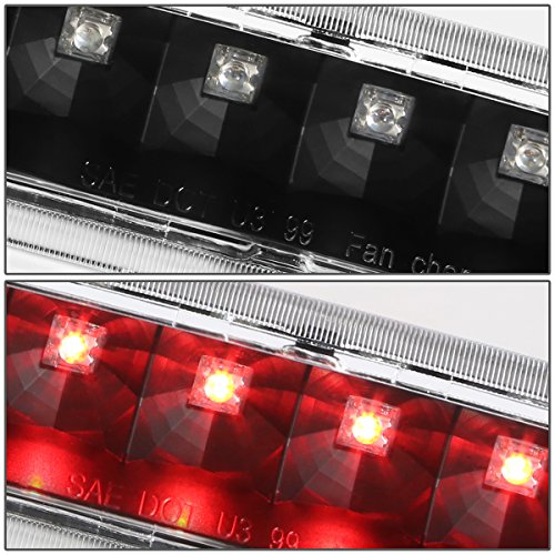 DNA Motoring 3BL-TH01-LED-BK LED Third Brake Light