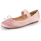 Rekayla Flats for Women Mary Jane Shoes Women Round Toe Ballet Flats with Buckle Strap Comfortable Dress Shoes for Work Casual Daily Wear