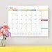 Rainbow Blocks Large Desk Pad Monthly 2020 Calendar: July 2019 - June 2020 (Academic Year Desktop Calendar, Planning Blotter)